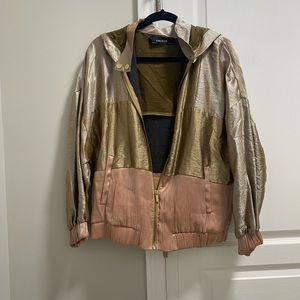 ZARA Metallic Jacket